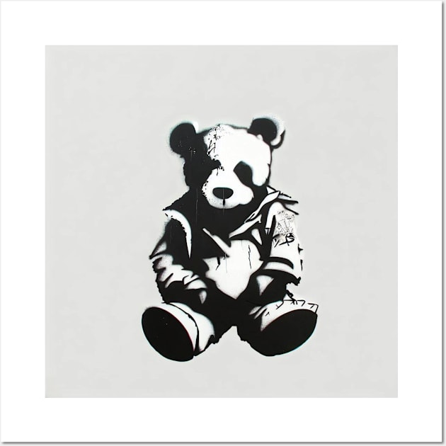 GRAFFITI BEAR Wall Art by abovetheundergroundbrand